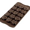 Bonbonvorm Choco Gufi (uiltjes) Silikomart