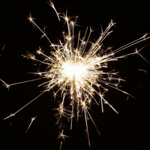 Vuurwerkstokjes / sparklers 16 cm