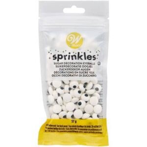 Sprinkles ogen 57g (Ø10mm) Wilton