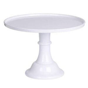Witte taartplateau Ø30cm