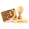 Heks / witch stempel Folkroll