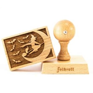 Heks / witch stempel Folkroll