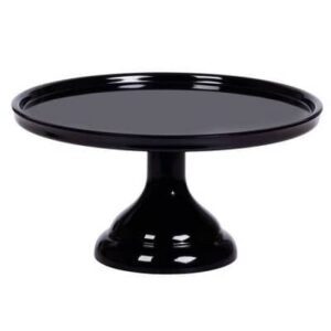 Zwarte taartplateau Ø23,5cm