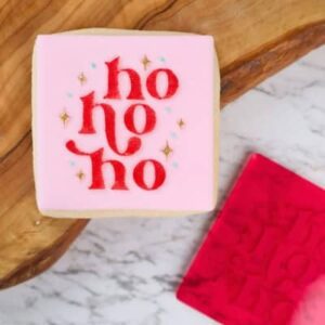 OUTbosser Ho ho ho uit The Amy Jane Collection 7,5x7,5cm