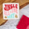 OUTbosser Jingle all the way uit The Amy Jane Collection 7,5x7,5cm