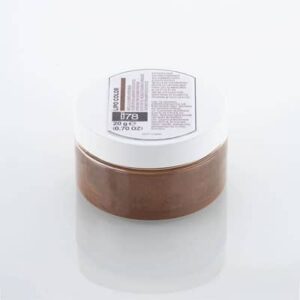 Kleurpoeder bruin 20g Silikomart