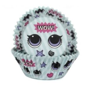 Cupcake cups WOW 50x33mm (50 stuks)